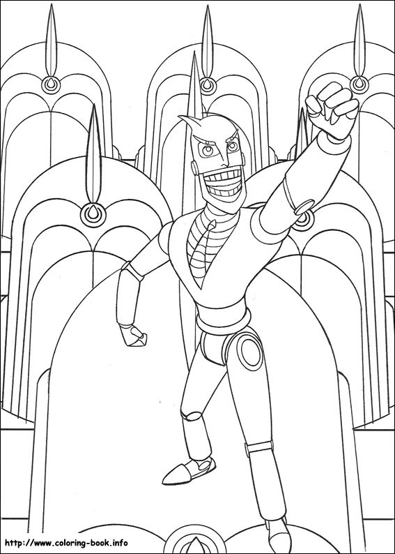 Roboty kolorowanki